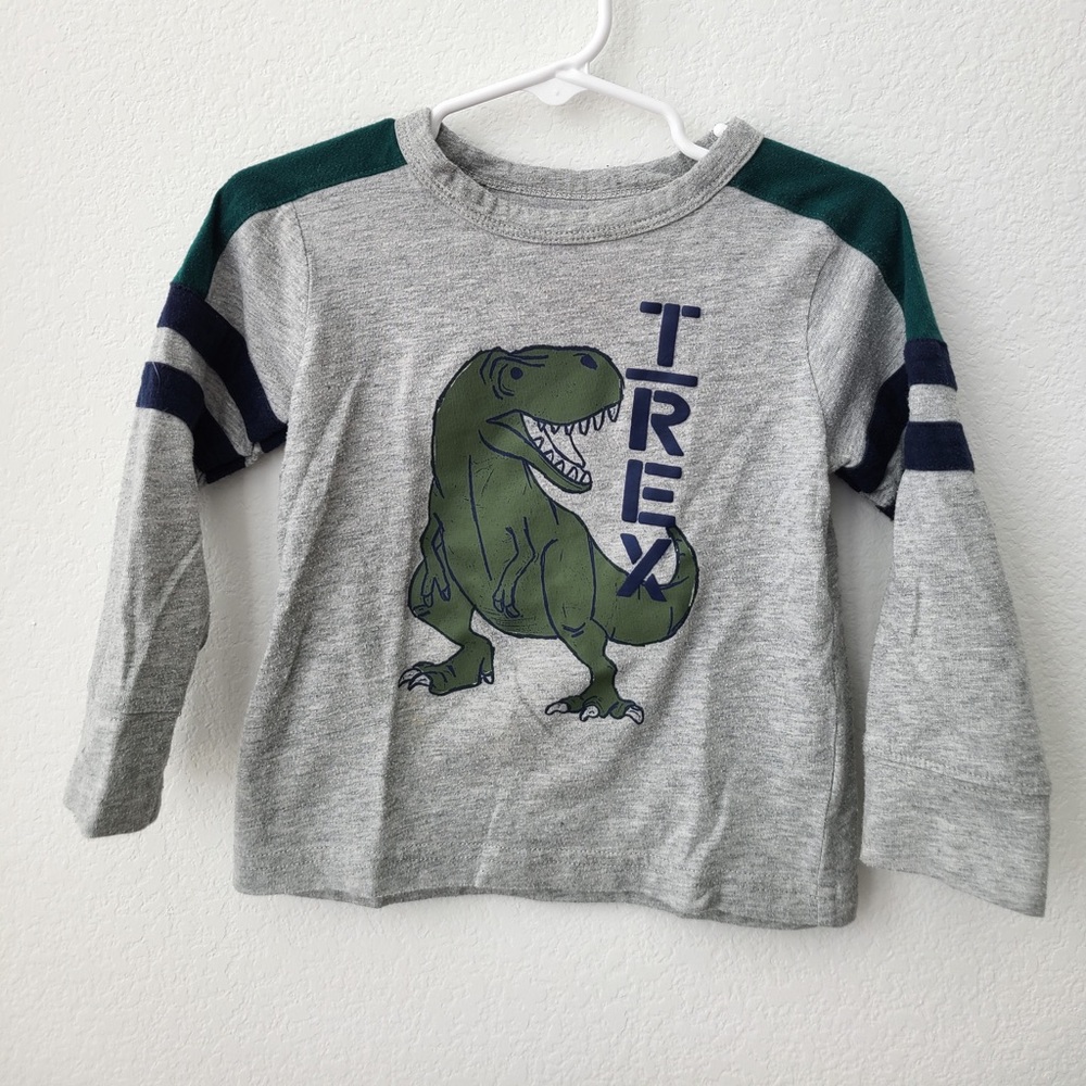 Striped Arm Dino Top